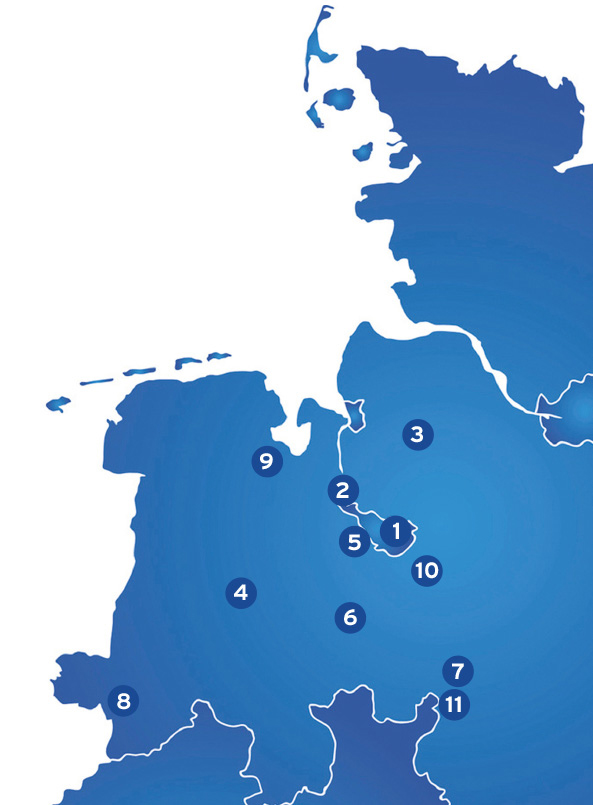 Heise Klatte Standort Übersicht